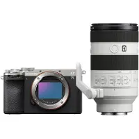 Sony A7C II systeemcamera Zilver + 70-200mm f/4.0 G II