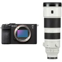 Sony A7C II systeemcamera Zwart + 200-600mm f/5.6-6.3 G