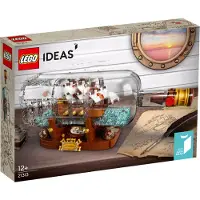 LEGO Ideas 21313 Schip in een fles