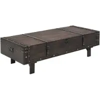 vidaXL Salontafel vintage stijl 120x55x35 cm multiplex