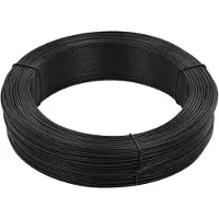 vidaXL Hekbinddraad 250 m 1,4/2 mm staal antraciet