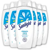 Sunlight Zeep - Douchegel - Classic Care - pH-Huidneutraal - Voordeelverpakking 6 x 450 ml