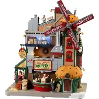 Lemax Miss Milly'S Muffin Mill With 4.5V Adaptor Kersthuisje