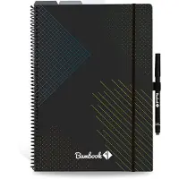 Bambook All-in-One uitwisbaar notitieboek - Duurzaam, herbruikbaar whiteboard schrift - Met 1 gratis stift