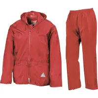 Result - Regenpak - Unisex - Maat L - Rood