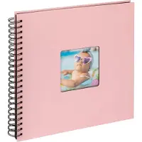 Walther design SA-110-BR Fun Baby Selection - Spiraal album - Formaat 30 x 30 cm - Roze