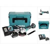 Makita DGA 504 RT1J Akku Winkelschleifer 18V 125mm Brushless + 1x Akku 5,0Ah + Ladegerät + Makpac