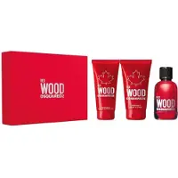 Dsquared2 - Red Wood Giftset Edt 50 Ml, Shower Gel 50 Ml A Body Lotion 50 Ml