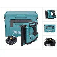 Makita DBN 500 F1J Accu-opsteekspijkermachine 18 V 15-50 mm + 1x accu 3.0 Ah + Makpac - zonder lader