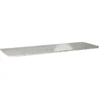 Balmani Moon enkel of dubbel wastafelblad terrazzo greige 160 x 55 cm