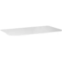 Balmani Moon enkel of dubbel tablet mat witte Solid Surface 100 x 55 cm