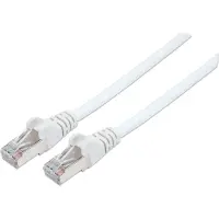 Intellinet 741408: Patchkabel Cat6a-connector / Cat7-kabel, 5 meter, wit