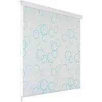 vidaXL Rolgordijn voor douche 120x240 cm bubbel online kopen