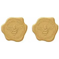 Bee's Wax - Eco Friendly Bestekset in Houder Set van 3 Stuks Leaves - Bamboe - Bruin