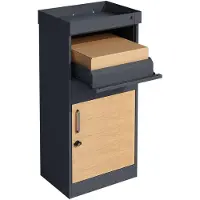4gardenz staande pakketbrievenbus xxl met slot pakketbox extra groot