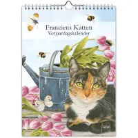 Franciens katten Verjaardagskalender - Lapjeskat - 18x25 cm
