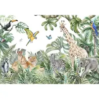 Consalnet Fotobehang - Dieren - Jungle - Vliesbehang - (312 x 219 cm)