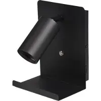 ABC-led LED leeslamp - 55mm - Zwart