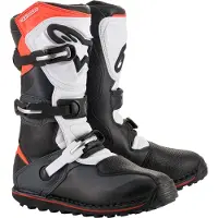 Alpinestars Tech T S23, laarzen ,zwart/grijs/neon rood ,7 US