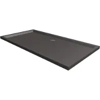 Xenz Mariana Plus douchebak 150x80 antraciet