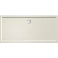 Xenz Mariana Plus rechthoekige douchebak acryl 170x80cm pergamon
