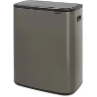 Brabantia Bo Touch Bin 60 Liter Platinum