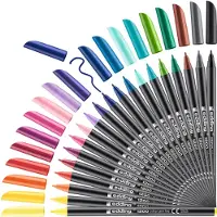 Edding 1200 - Viltstiften - Set van 20 kleuren in etui - 1 mm ronde punt - back to school