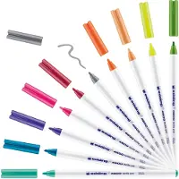 Edding 4600 textile pen set - 10 stuks - fun