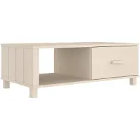 vidaXL Salontafel HAMAR 100x55x35 cm massief grenenhout honingbruin