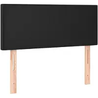vidaXL Hoofdbord 100x5x78/88 cm kunstleer zwart