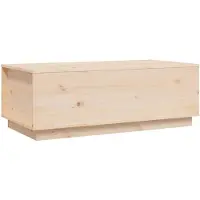 vidaXL Salontafel 100x50x35 cm massief grenenhout