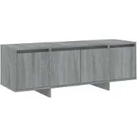 vidaXL Tv-meubel 120x30x40,5 cm bewerkt hout grijs sonoma eikenkleurig