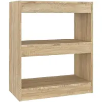 vidaXL Boekenkast / kamerscherm 60x30x72 cm sonoma eikenkleurig