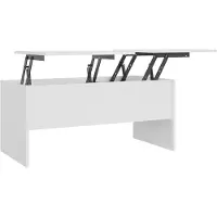 vidaXL Salontafel 102x50,5x46,5 cm bewerkt hout wit