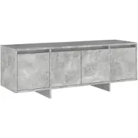 vidaXL Tv-meubel 120x30x40,5 cm bewerkt hout betongrijs