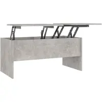 vidaXL Salontafel 102x50,5x46,5 cm bewerkt hout betongrijs