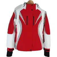 Hi-tec Dames Vanta Wintersportjas Rood Wit Maat XS