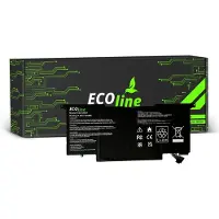 Ecoline - C22-UX31 Batterij Geschikt voor de Asus ZenBook UX31 UX31A UX31E / 7.4V 6200mAh.