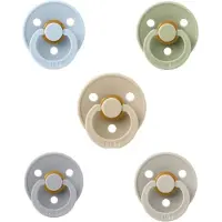 BIBS fopspenen 18+ maand set 5 stuks Sage,Vanilla,Baby Blue,Cloud en Sand maat 3