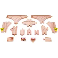 Hape houten rails uitbreidingsset
