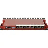 Mikrotik L009UiGS-RM bedrade router 2.5 Gigabit Ethernet, Gigabit Ethernet Rood