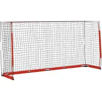 vidaXL Voetbaldoel 366,5x91x183 cm staal