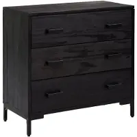 vidaXL Ladekast 75x35x70 cm massief grenenhout zwart