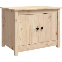 vidaXL Salontafel 71x49x55 cm massief grenenhout