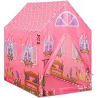 Super Merchant Kinderspeeltent 69x94x104 cm roze