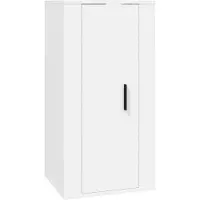 vidaXL Tv-wandmeubel 40x34,5x80 cm wit