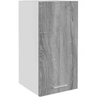 vidaXL Bovenkast Lyon 29,5x31x60 cm grijs sonoma eikenkleurig