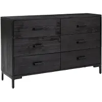 vidaXL Dressoir 110x35x70 cm massief grenenhout zwart