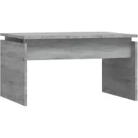 vidaXL Salontafel 68x50x38 cm bewerkt hout grijs sonoma eiken