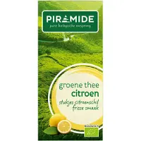 Piramide Groene Thee Bio Citroen 20 Stuks